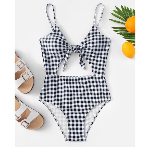 SANDY Front Tie Monokini - Picture 2 of 3